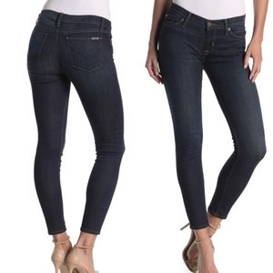Hudson Krista Dark Blue Skinny Ankle Jeans 26
